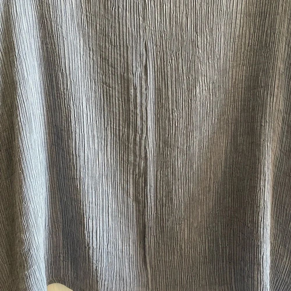 BluHeaven Blue/Gray Crepe Top - Picture 10 of 11